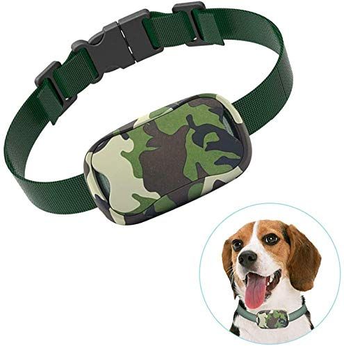 POP VIEW Hundebellhalsband für kleine, mittlere und große Hunde, Antibellhalsband mit Geräusch und Vibration, kein Schock, harmlos und menschlich