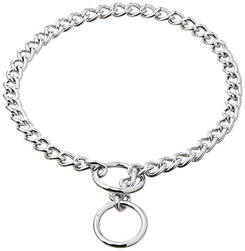Coastal Pet Products DCP553020 20-Inch Titan Heavy Chain Dog Training Choke/Collar with 3mm Link, Chrome