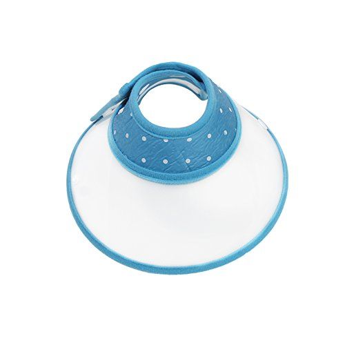Vivifying Pet Cone, verstellbares 6,7-9 Zoll leichtes elisabethanisches Halsband für Welpen, kleine Hunde und Katzen (Blau)