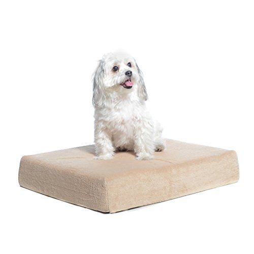 Milliard Premium Orthopedic Memory Foam Dog Bed พร้อมปลอกกันลื่นกันน้ำล้างทำความสะอาดได้ - เล็ก - 24 นิ้ว x 18 นิ้ว x 4 นิ้ว