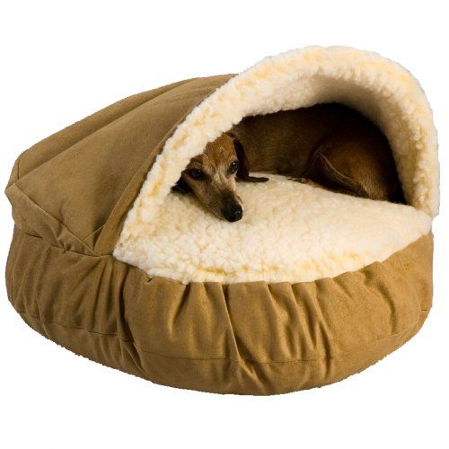 Snoozer Luxury Cosy Cave, Camel, Large