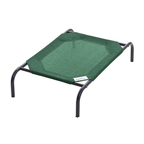 The Original Elevated Pet Bed by Coolaroo, Small, Brunswick Green