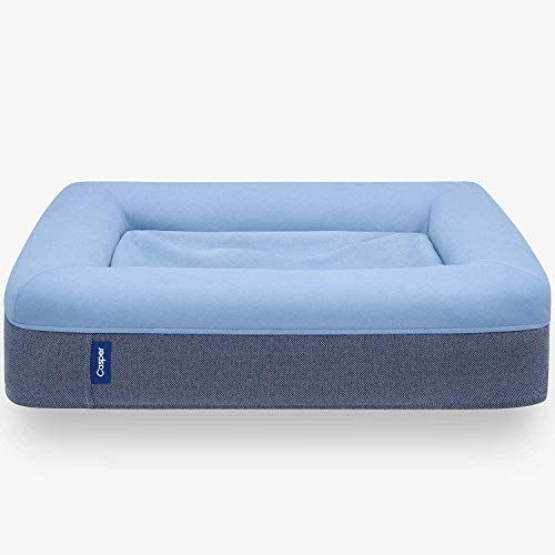 Casper Dog Bed, плюшена мемори пяна, средна, синя