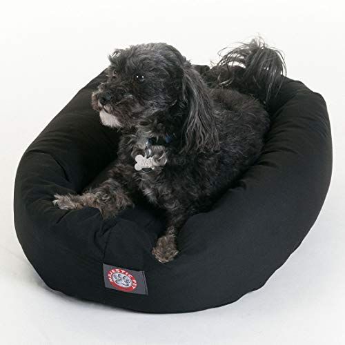 24 инчово легло за кучета от черен геврек от Majestic Pet Products