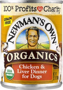 Dîner au poulet et au foie de Newman