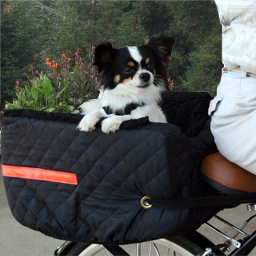 Snoozer Pet Rider Задна седалка за велосипед, черна