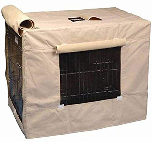 Precision Pet Indendørs Outdoor Crate Cover til størrelse 2000 Crates Tan