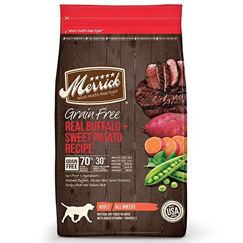 Recettes de nourriture sèche pour chiens sans céréales Merrick