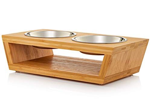 Pawfect Pets Elevated Dog Bowl Stand- 4