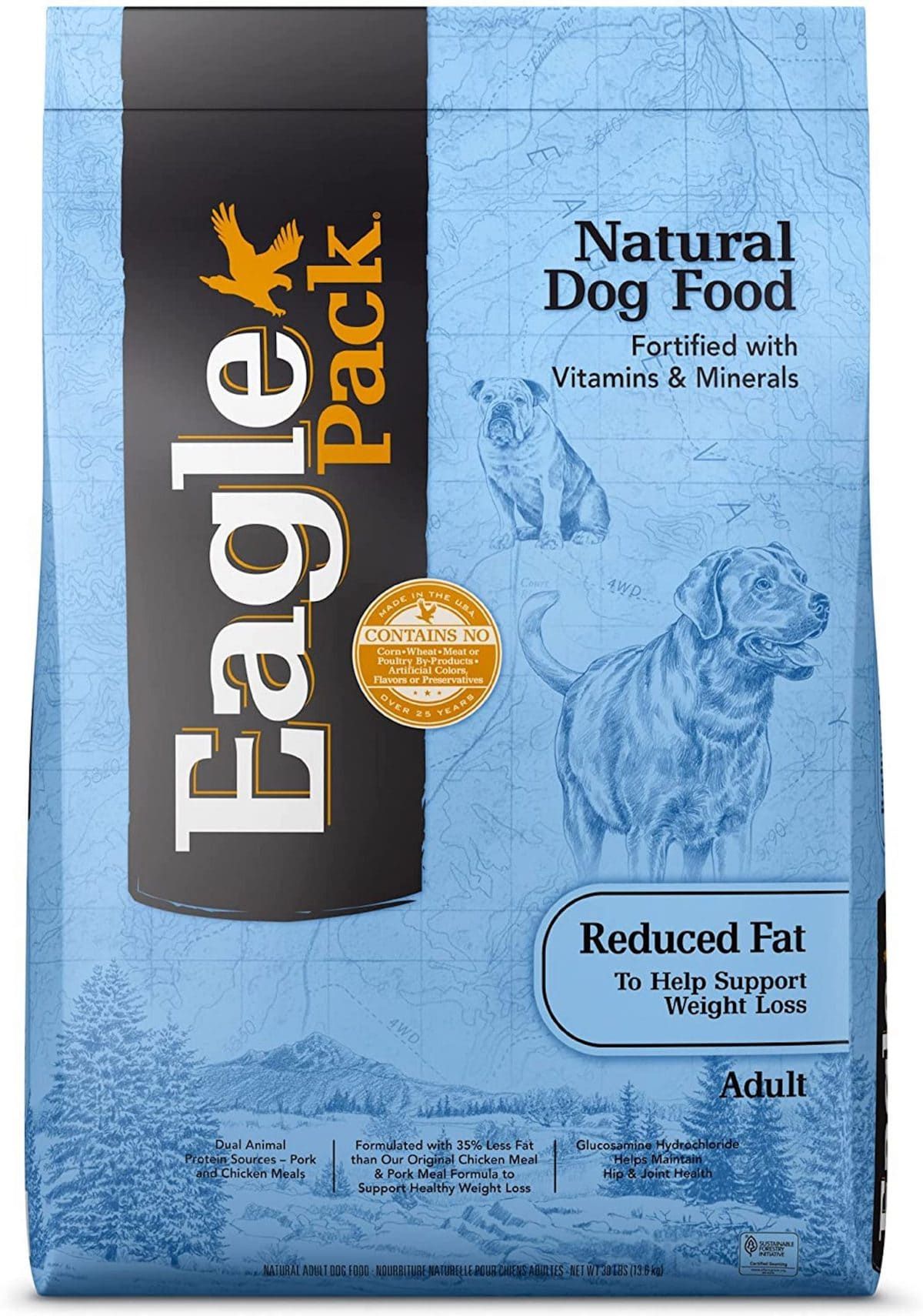Eagle Pack Zmanjšana hrana za pse z maščobami