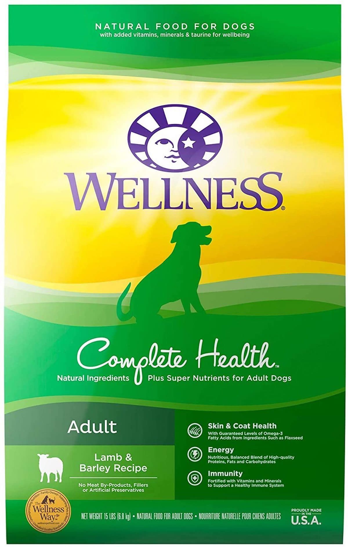 Wellness Complete Health Adult Lamb & Barley Kibble