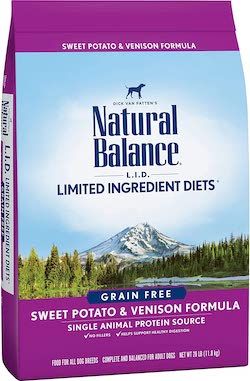 Natural Balance Sød kartoffel og vildtfoder til hunde
