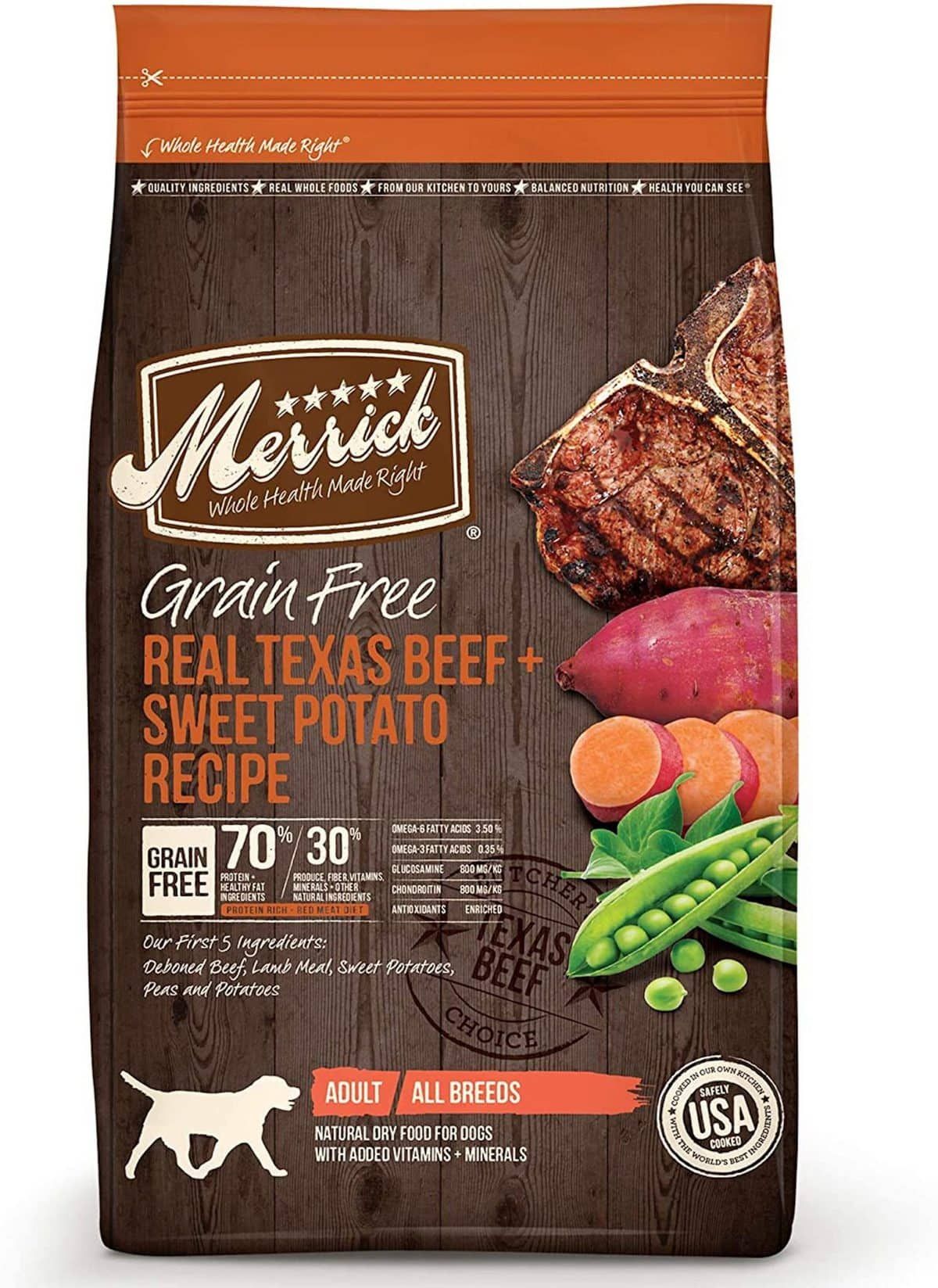 Hovädzie mäso a sladké zemiaky Merrick Texas
