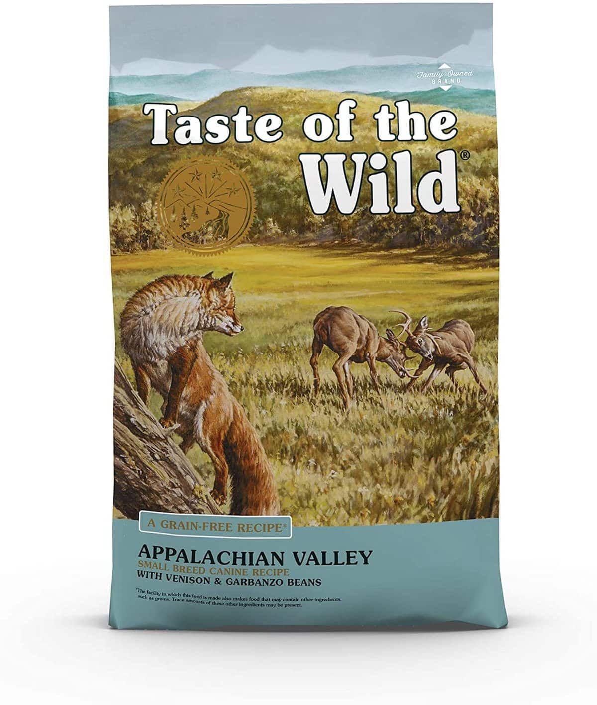 Geschmack des Wild Appalachian Flavour Hundefutter für kleine Rassen