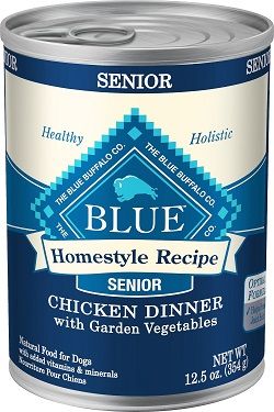 Blue Buffalo Homestyle Opskrift: Bedste vådfoder til seniorer