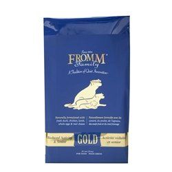Fromm Family Foods 727540 Guld Ernæringsfødevarer Senior Tørfoder til hunde (1 pakke), en størrelse