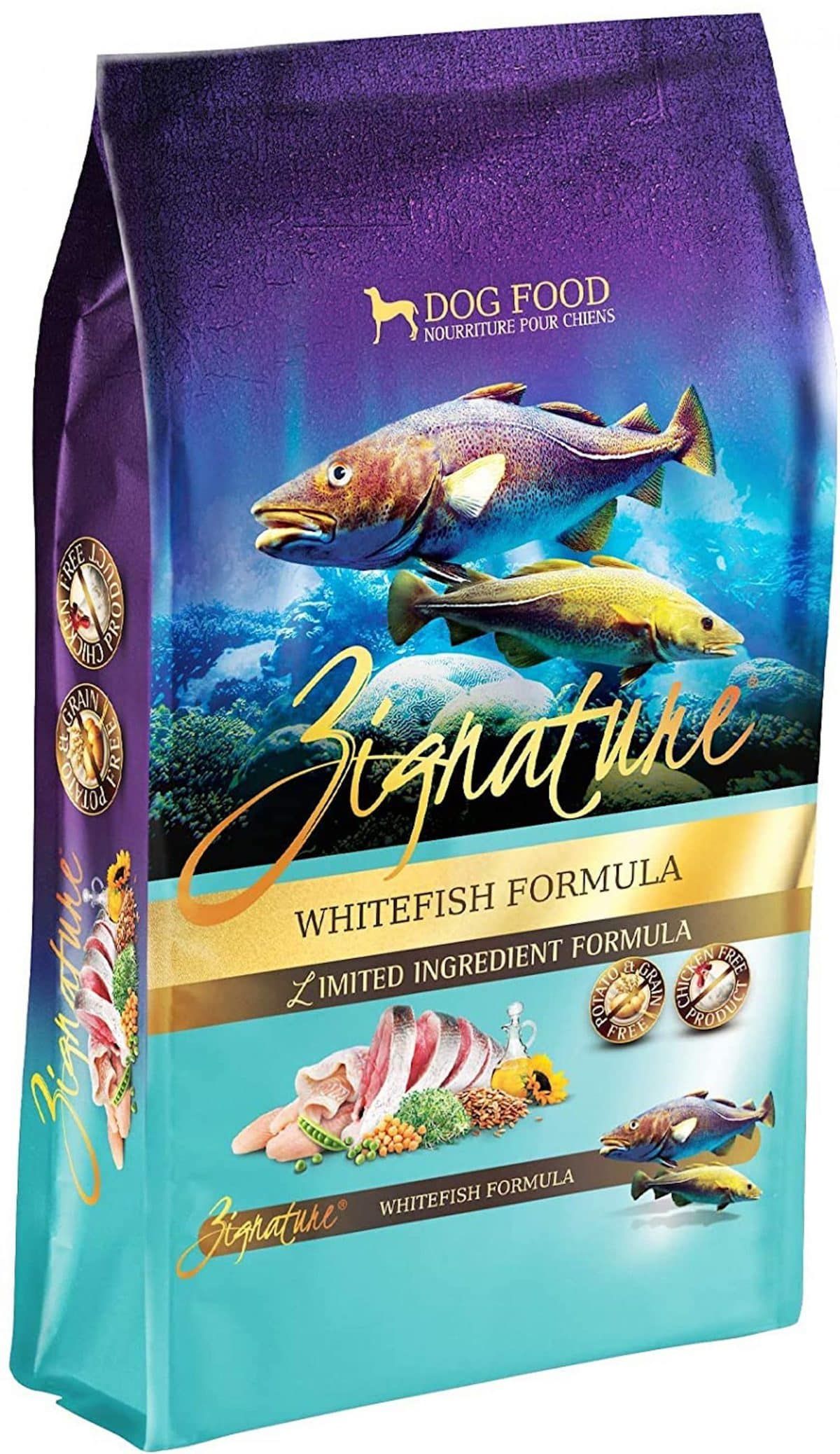 Zignature Whitefish Formula কুকুরের খাবার