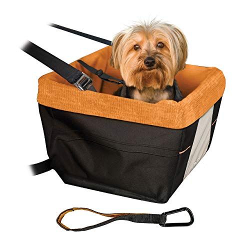 מושב רכב לכלב קורגו רובר בוסטר עם חגורת בטיחות