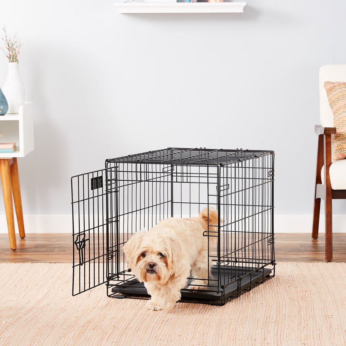 24-delni zložljivi kovinski pes iCrate z enim vratom Midwest