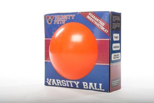 Zabawka dla psa Varsity Pets Basketball Design, pomarańczowa