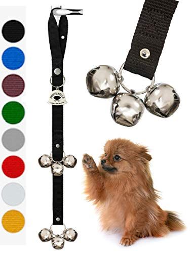 Potty Bells Housetraining Dog Doorbells for Dog Training and Housebreaking Your Doggy. Hundeklokke med Hunde Dørklokke og Pottræning til Hvalpe Instruktionsguide