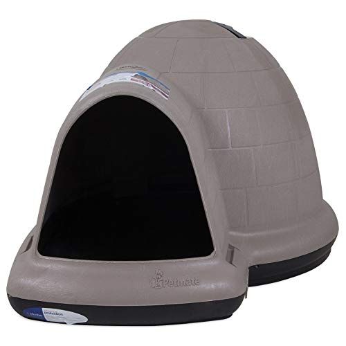Petmate Indigo Dog House All-Weather Protection Taupe/Black 3 størrelser til rådighed