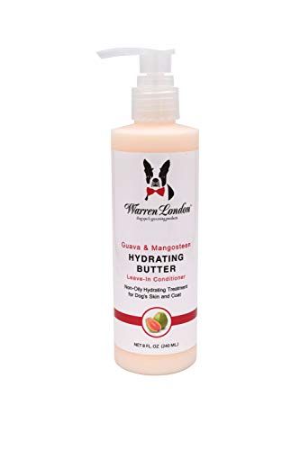 Warren London Hydrating Butter Leave -in Conditioner for Dogs Skin and Coat - Guava & Mango - 8oz
