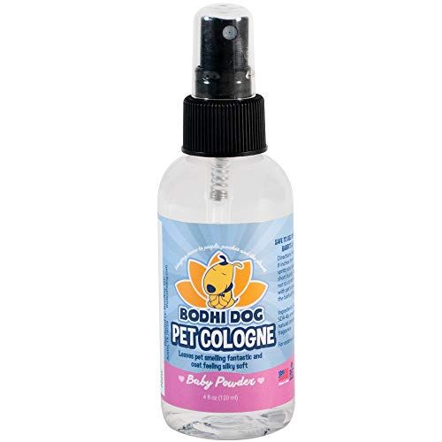Bodhi Dog Natural Pet Cologne | Spray corporel parfumé de qualité supérieure pour chiens et chats | Parfum propre et frais | Qualités de conditionnement naturel | Fabriqué aux États-Unis