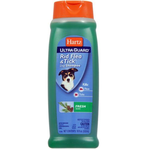 Hartz UltraGuard Fresh Scented Rid Shampoing pour chiens contre les puces et les tiques, modèle : 3270091858