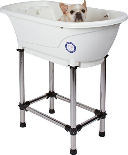 Lendav siga lemmiklooma koer Kassipesu duši hooldamine kaasaskantav vann (valge, 37,25