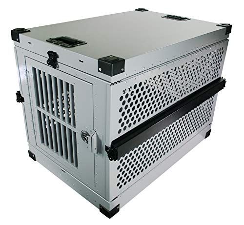 Impact Foldable, Durable Aluminium Dog Crate (Medium (30