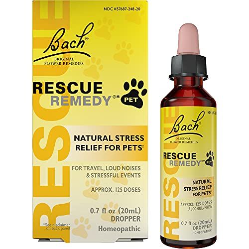 RESCUE REMEDY PET kvapkadlo, 20 ml - prírodné homeopatické kvapky zmierňujúce stres pre domáce zvieratá