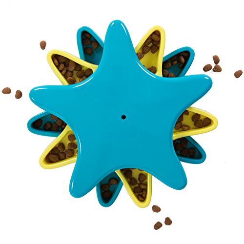Väljapoole suunatud hagijas Star Spinner Interaktiivne Doy mänguasja pusle koertele