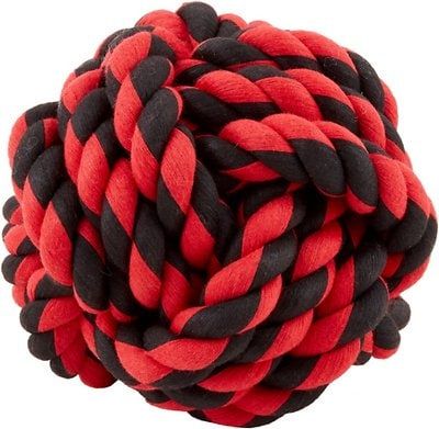 mainan bola yang diperbuat daripada tali
