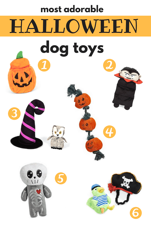 6 strašidelných halloweenskych hračiek pre psov!