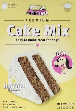 banaani koiran kakku sekoitus